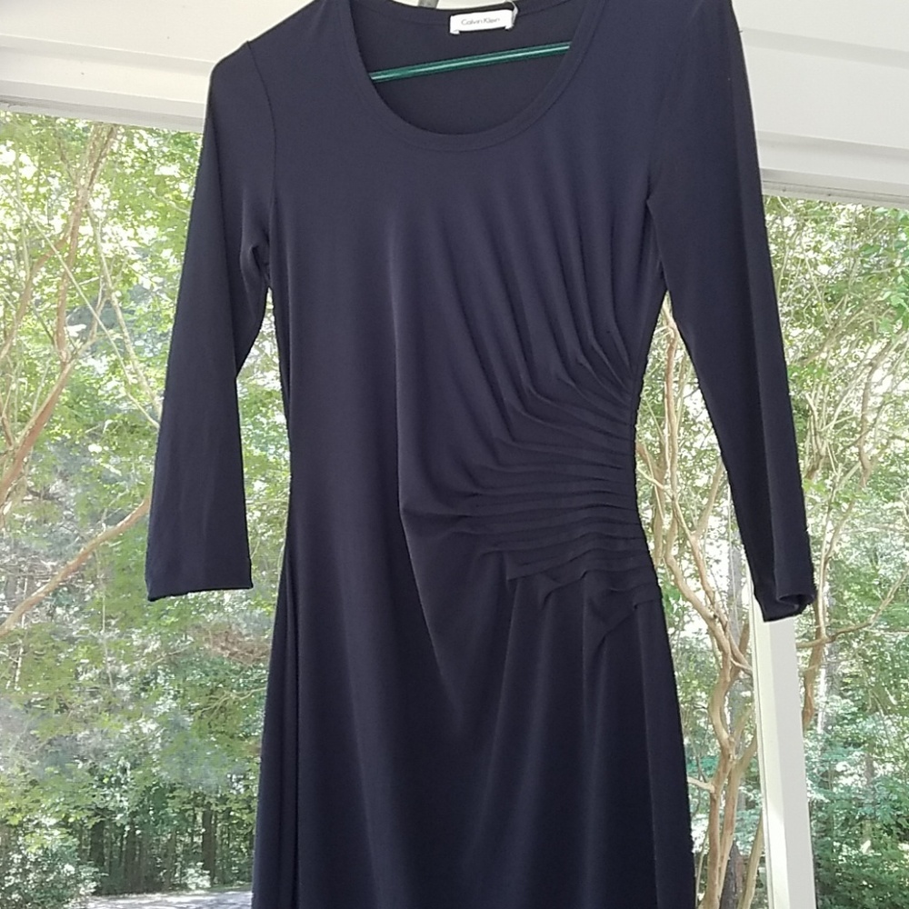 NWOT Navy blue dress Calvin Klein